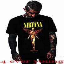 26 NIRVANA IN UTERO PUNK ROCK T SHIRTS MEN'S SIZES Unisex T-Shirt S įvairiaspalvis