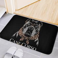 Cane Corso Dog Print Floor Mat - Machine Washable, Non-Slip Polyester Mat for Entryway,  Bathroom, Kitchen & Laundry Room 40cm x 60cm