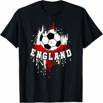 England Soccer English Football England Futbol T-Shirt S įvairiaspalvis