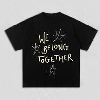 Harry Styles We Belong Together Graphic T Shirt for Men Women Retro Pop Star Streetwear Print Oversized Tee L