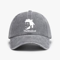 The Weeknd Summer Rapper hip hop cap fashion Vintage Washed Distressed Denim Baseball caps unisex sun sports hats Adjustable