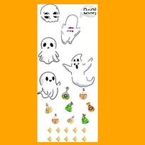 Decorative Sticker Guitar Neck Fingerboard Sticker Inlay Decals Fretboard Sticker  Ukulele style 8