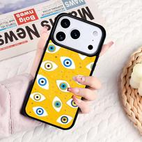 Evil Eye Phone Case For IPhone 17 16e 15 14 13 12 11 Pro Max Air Mini Soft Protective Cover iPhone17