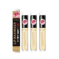 3pcs Lip Plumper Extreme Lip Gloss Maximizer Plump Volume Bigger Lips Moisturizing