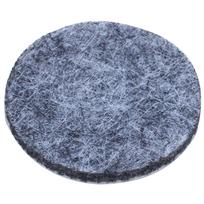 ABBY-250Pcs Round Shaped Table Chair Furniture Leg Felt Mat Pad Gray pilka spalva