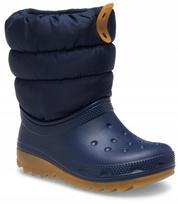 Crocs Classic Neo Puff Boot T 207683 |C10/Eu 27-28| Navy/Gum