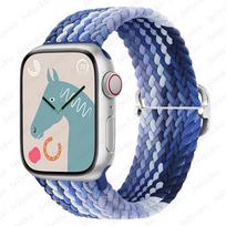 Pintas kilpinis dirželis Apple watch Ultra apyrankei 49 mm 44 mm 40 mm 45 mm 41 mm 42 mm 38 mm Elastinga solo apyrankė iWatch serijai 8 7 6 se 3 38mm 40mm 41mm