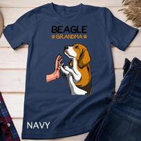 Beagle Grandma Dog Mom Grandmother Mother´s Day T-Shirt Mens Womens Tees Top Unisex T-Shirt Mens Womens Tees Top S