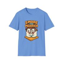 Unisex Softstyle T-Shirt Mens Womens Tees Top Marshmallow Hug S’mores Surreal Funny Holiday Christmas 3XL