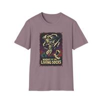 Unisex Softstyle T-Shirt Mens Womens Tees Top Tornado Socks Funny Laundry Horror Art 3XL