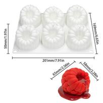 Food-Grade Silicone Raspberry Shaped Mold Fruit Design Non-Stick Chocolate Pudding Mold Reusable BPA-Free