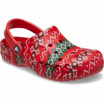 Crocs Baya Holiday Graphic Clog  211938 |M12 I Eu 46-47| Pepper