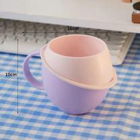 Large Capacity Household Tooth Cup Cartoon High-value Mouthwash Cup Cute Dopamine Planet Toothbrush Cup Student Wash Cup