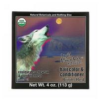 Light Mountain Natural Hair Color & Conditioner, Bright-Red 4 Oz (Pack of 1)