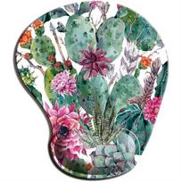 Gaming Mat Under Hand Non-slip Deskpad Wrist Rest Support Mouse Pad Mouse Mat Mouse Wrist Pad cactus