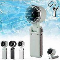 Pocket Breeze 3-in-1 Mini Turbo Fan,2025 Best Portable Handheld Turbo Fan,5 Gear