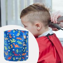 Barber Cape Cover, Adjustable Neckline Hair Cutting Cape, Cut Apron for Home Stylist Dinosaur