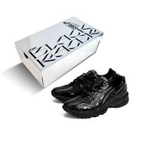 Asics KIKS X  Gel-1090 Shadow Special Shoe Box Trendy Cool Low-Top Casual Shoes Unisex sneaker Black 1203A214-001(S-BOX) 39.5