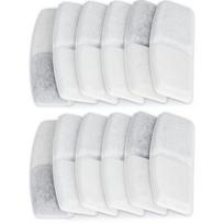 Set of 12 Cat Water Dispenser Filters Coconut Shells Material Pet Water Filter Replacement Drinking Fountain Filter