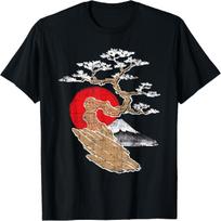 Japanese Bonsai - Gardener Tree Collector Buddhist Japanese T-Shirt S įvairiaspalvis