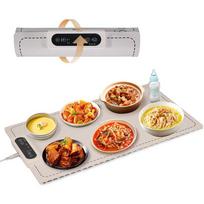 Electric Food Warmer Tray, Adjustable Heating Pad For Dining Table Dish Warming, Multifunction Hot Chopping Board (us Plug) balta