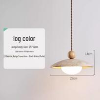 NuFeng Wabi-Sabi Nordic Bedside Pendant Light