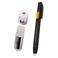 Heat Erasable Fabric Marker for Sewing Quilting Embroidery Disappearing Fabric Chalk Marking Pen Washable Marker with Replaceable Refills for Cotton A