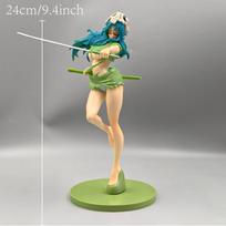 24cm 9.4 inch Anime Nelliel Action Figures Pvc Statue Desktop Ornamen Collection Statue Model Decoration Room Desk Toys Gifts žalia