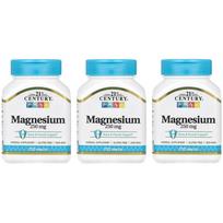 21st Century Sentry Magnesium 250mg, 110 Tablets (3-Pack)