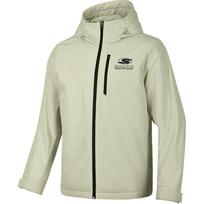 Skechers Basic Sports Series Outdoor Running Fitness Water-Resistant Jacket Men jackets Durable-Gray P424M128-027B M