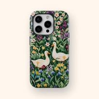 Cute duck pattern phone case for iPhone 16 15 14 13 Pro/ Max/Plus shock-proof and fall-proof double-layer rear cover IPHONE13
