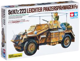 Tamiya Military Miniature Series 268 German Army Radio Command Vehicle Funkwagen with Etched Parts Plastic Model Kit 35268 1/35 No.