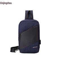 Men's Oxford Travel Sling Bag tamsiai mėlyna spalva