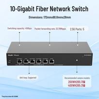 Ruijie RG-ES206MG 6-Port 2.5G Managed Switch