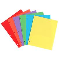 Waterproof Notebook Binder Thickened Loose Leaf Document Folder  Office Stationery Supplies 6Pcs Filler Folder