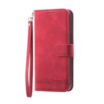 For OnePlus Nord 4 Case Leather Wallet Funda for One Plus Nord4 3 2T Cover for Oneplus Nord CE3 CE4 Lite Magnet Flip Phone Case Nord 4 raudona