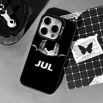 Rapper JuL Cest P-Pas Des Lol Phone Case For iPhone 17,16,15,14,13,12,11 Plus,Pro Max,XS,Colored silver phone case iPhone17PRO