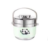Leak Proof Lunchbox Insulated Lunch Box For Work Lunches 304 Stainless Steel Dual Sealing System Ergonomic Handle
