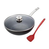 ZWILLING Enjoy 30cm Non-stick Wok 30cm juoda spalva