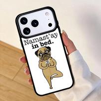 Pug Yoga Phone Case For Apple iPhone 17 air 16 Pro Max 15 Pro Max 14 13 12 11 Mini Back Cover iPhone 12 mini