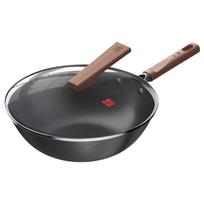 Sanhe Nitrogen Treated Non-Stick Iron Wok