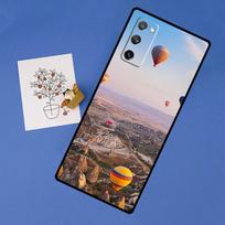 Hot Air Balloon Travel Mountain Phone Case For Samsung Galaxy S24 Ultra S9 S10 S20 S21 S22 Plus S23 FE S25 Ultra Back Cover Galaxy S24 FE
