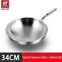 Zwilling 316 Stainless Steel Round Bottom Wok