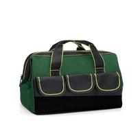 1Pc Tool Bag Organizer Robust Storage Bag 16in For Electrician Tools Storage Weatherproof Canvas Thickening Tote Bag