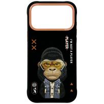 Etui Nimmy Cool&Cute 2.0 Gorilla Do Iphone 17 Pro Czarny