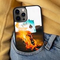 Mystery Poker Card Soft Phone Case for iPhone 17 Air 16e Pro max 15 Pro 13 14 Plus 11 12 MagSafe Magnetic Coque iPhone 11