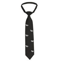 Bow Pearls Tie Black Shirt Tie Elegant Hand-beaded Long Necktie  Women juoda