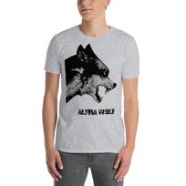 Alpha Wolf Wolves Motivational Short-Sleeve Unisex T-Shirt Mens Womens Tees Top M