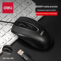 Deli Silent Click Wired USB Mouse 3716ES