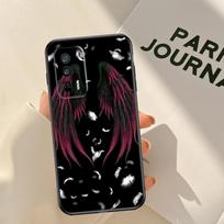 Fallen Angel Wings Art Case For Xiaomi 15T 14T 13T Pro 14 15 Ultra 17 Pro Max POCO F8 F7 F5 F6 X3 X5 X6 X7 Pro Coque Xiaomi 17 Ultra
